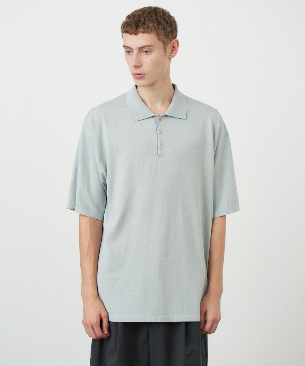 ATON FRESCA KNIT | ポロセーター - UNISEX 