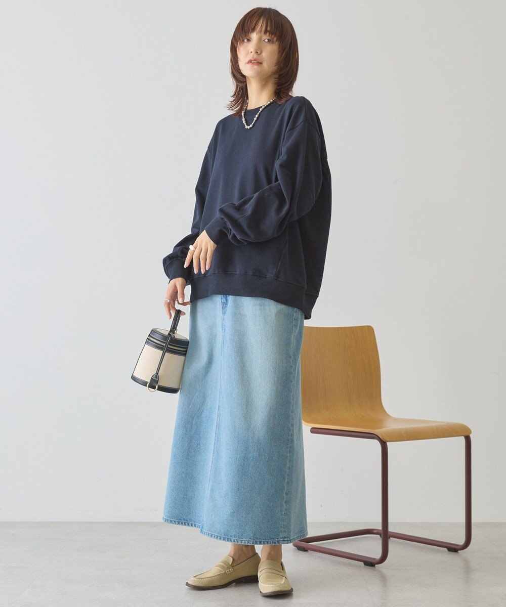 AMERICAN HOLIC バックギャザー裏毛スウェット 