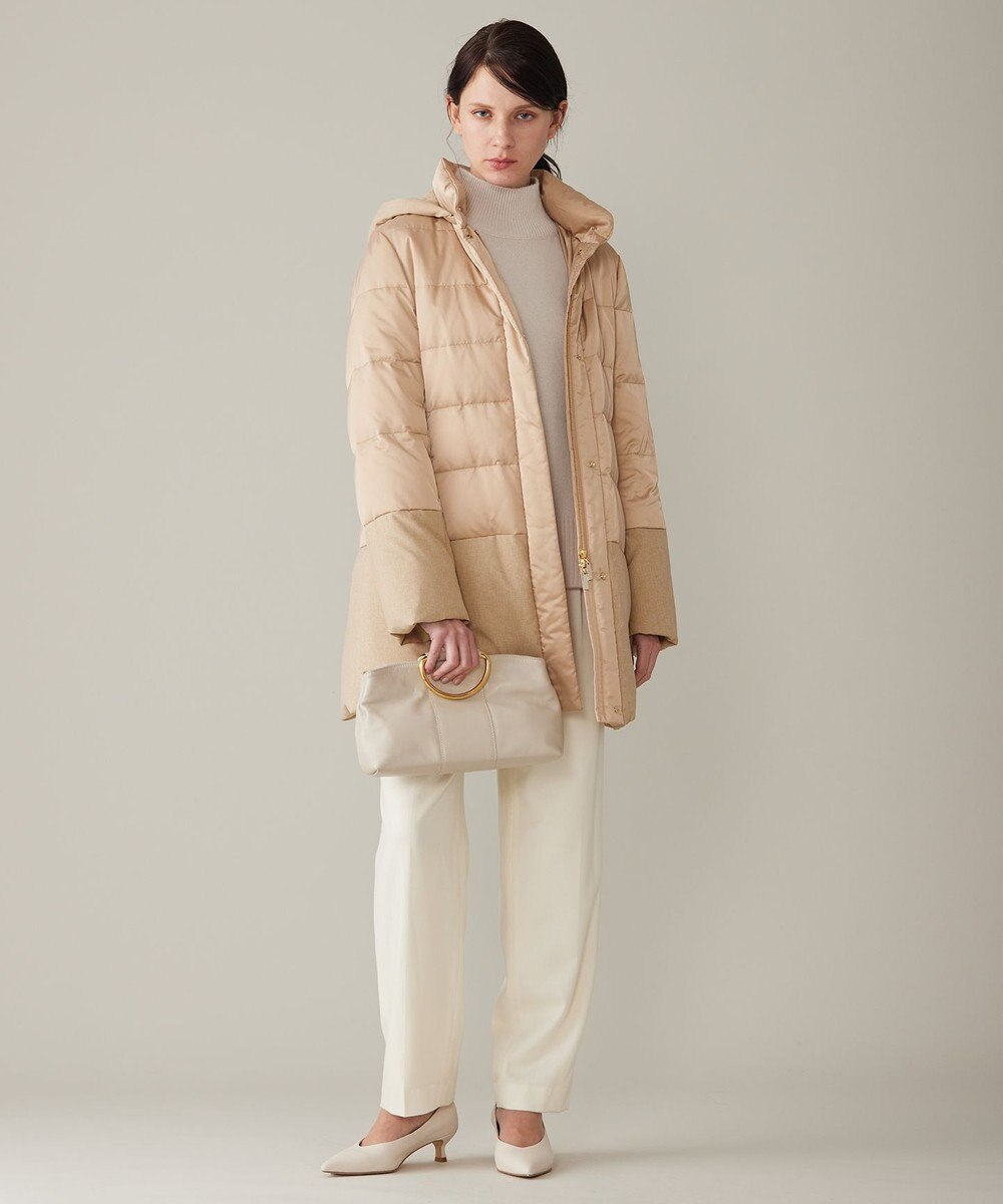 自由区 S ウールサキソニーテーパード パンツ 