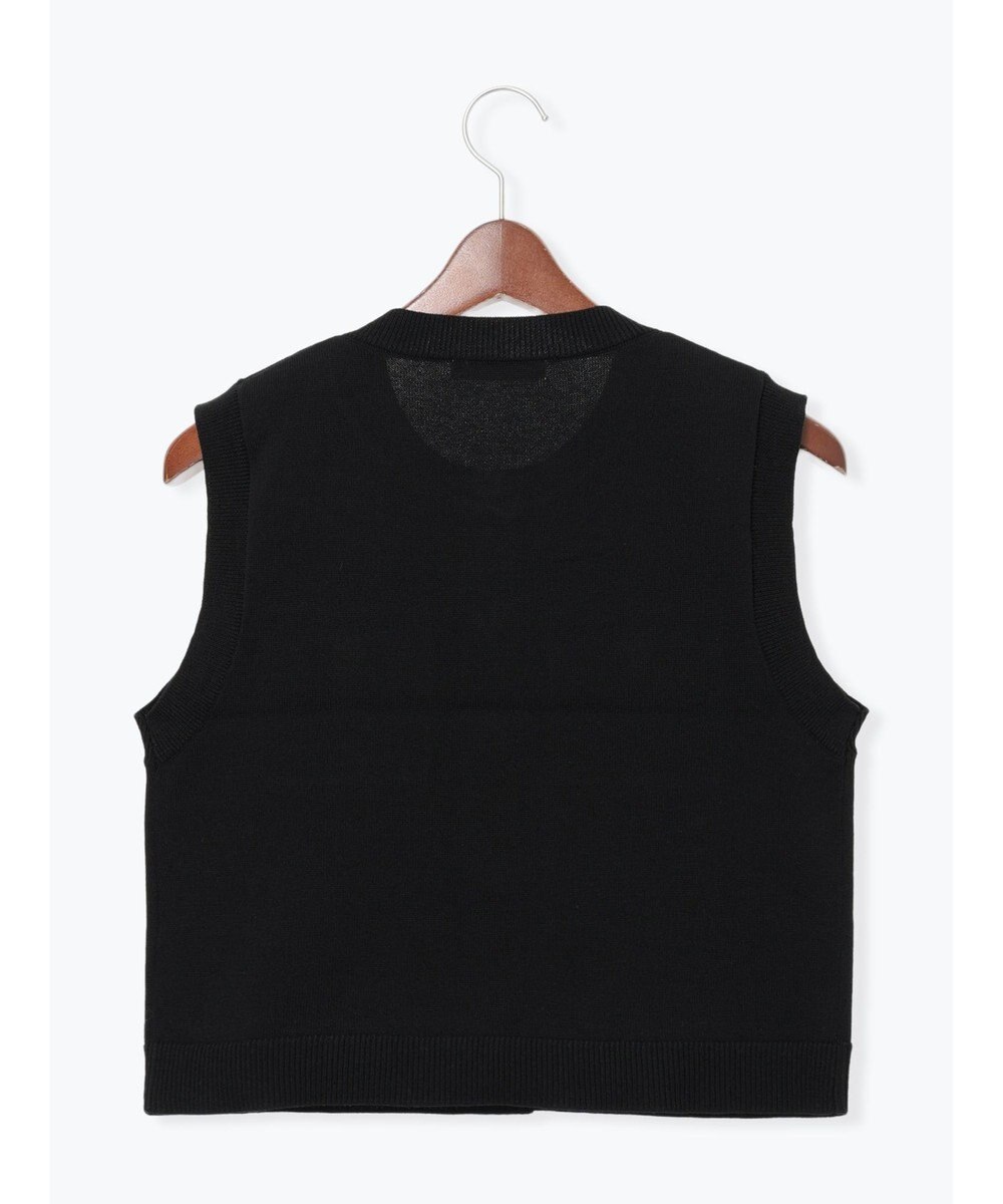 Te chichi ポケット付きニットベスト 