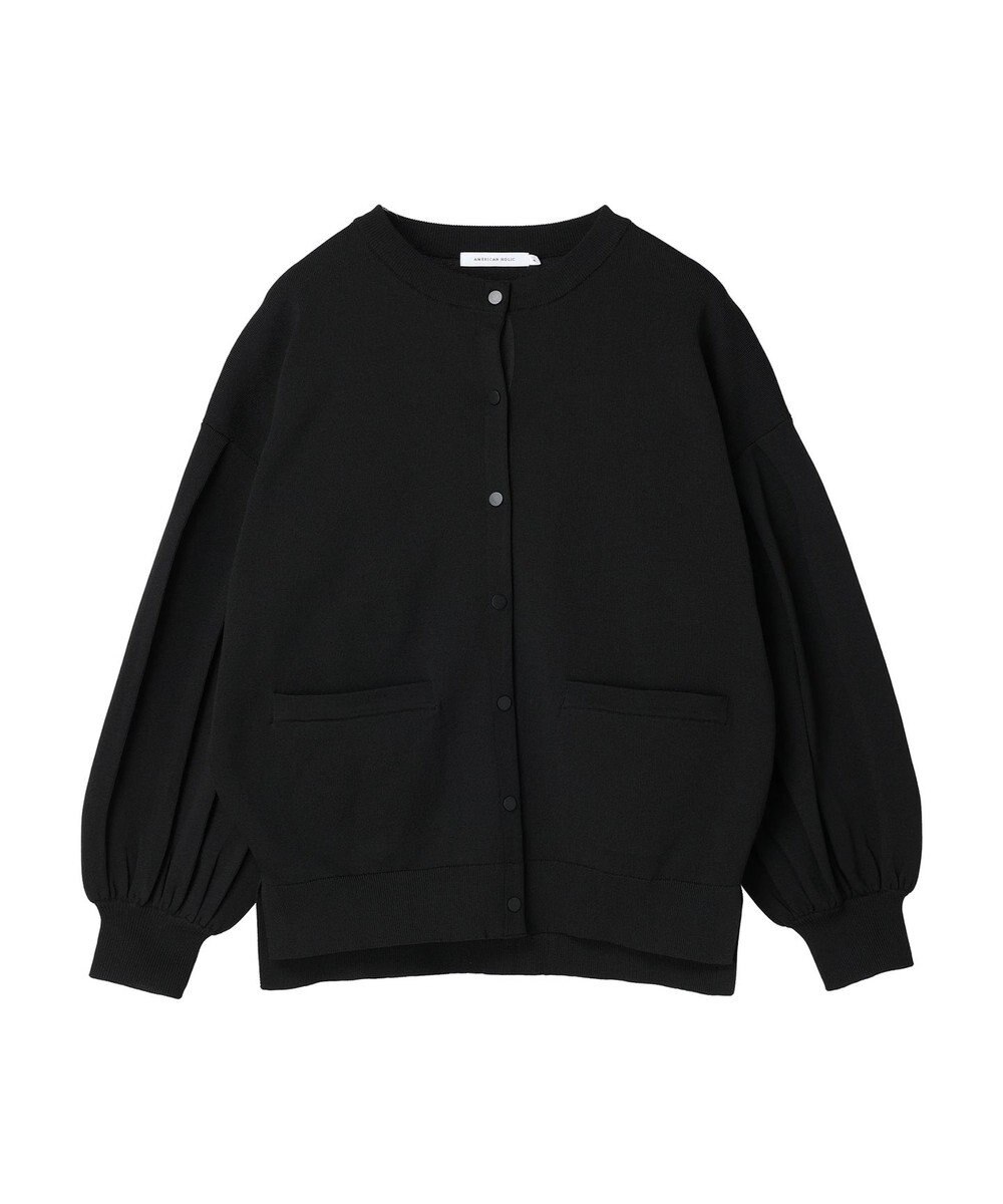 AMERICAN HOLIC エコカルットクルーネックカーディガン 