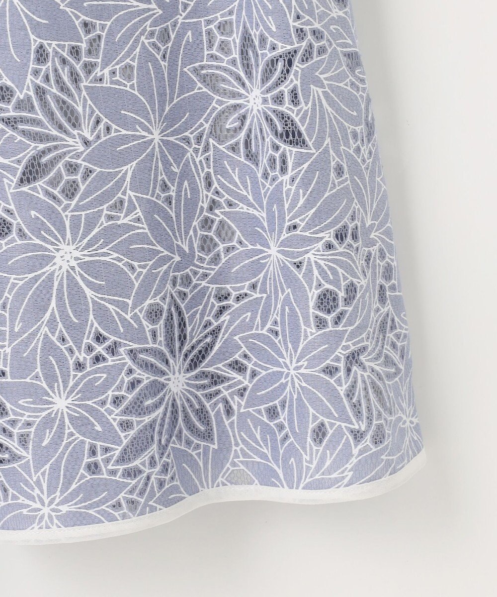 ANY SIS S 【洗える】フラワーレーシーオパール スカート 