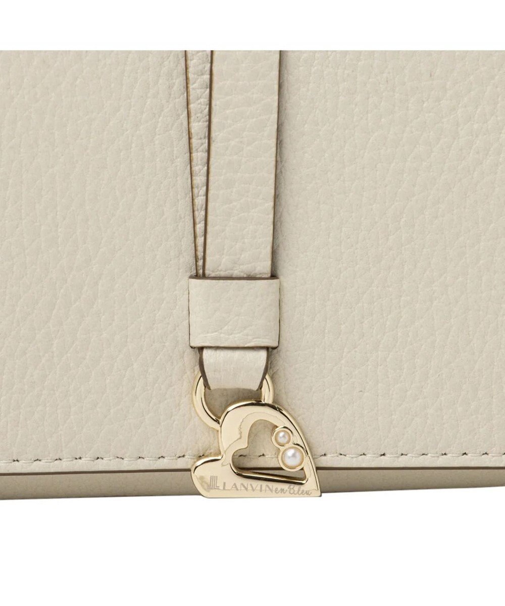 LANVIN en Bleu カルノ かぶせ長財布 