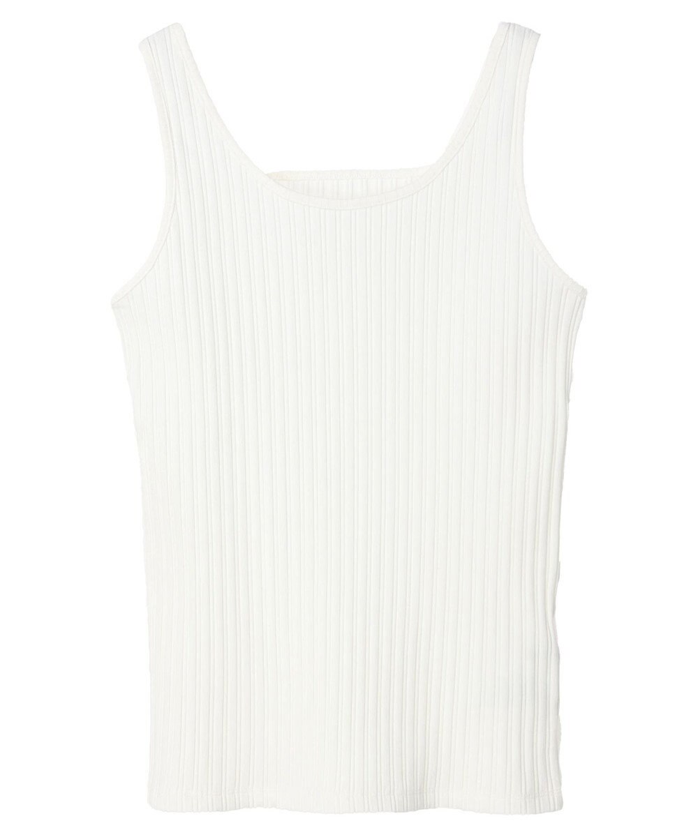 earth music&ecology ２ＷＡＹネックリブタンクトップ 