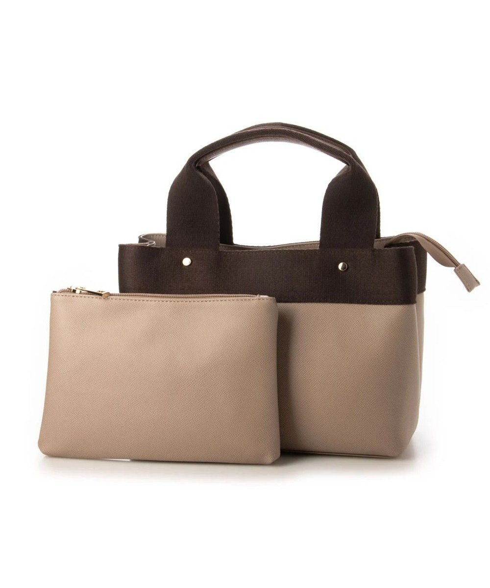 UNBILLION cachecache テープディテール2wayパーテーショントート 