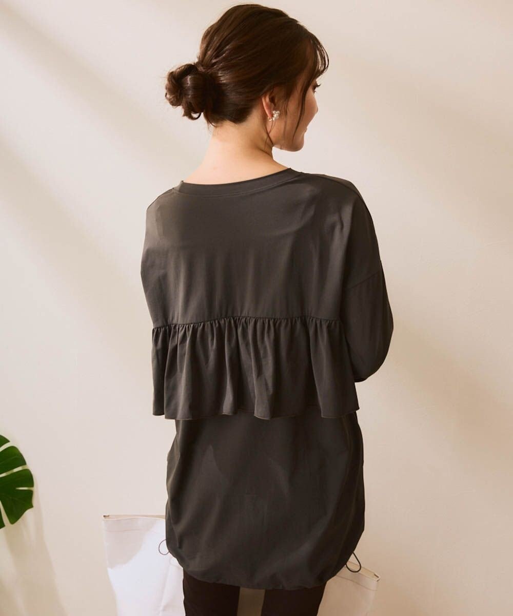 OP／FILA 【Ocean Pacific】バックフリルラッシュガード  レギンスセットウェア 