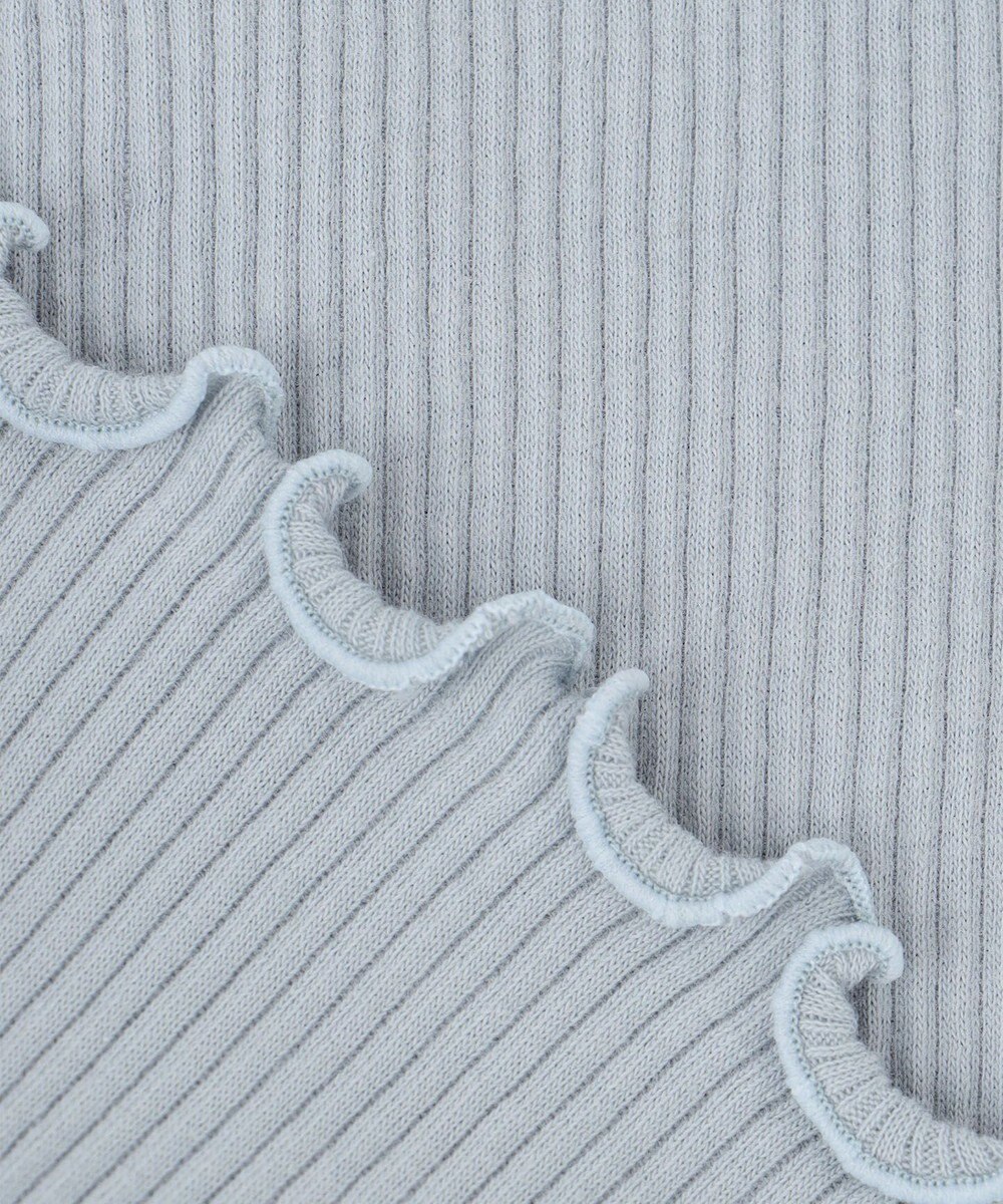 組曲 KIDS 【110-140㎝】リブリボン トップス 