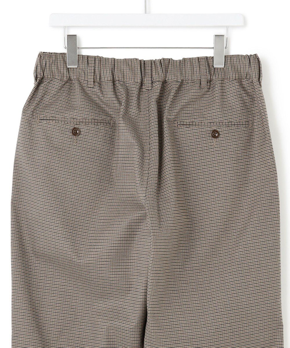 J.PRESS YORK STREET 【UNISEX】クラシックチェック ワイドバギーパンツ 
