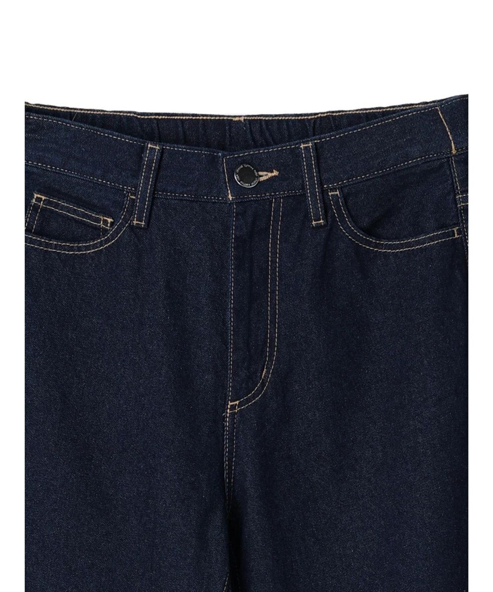 Green Parks ロールアップストレートデニムパンツ 