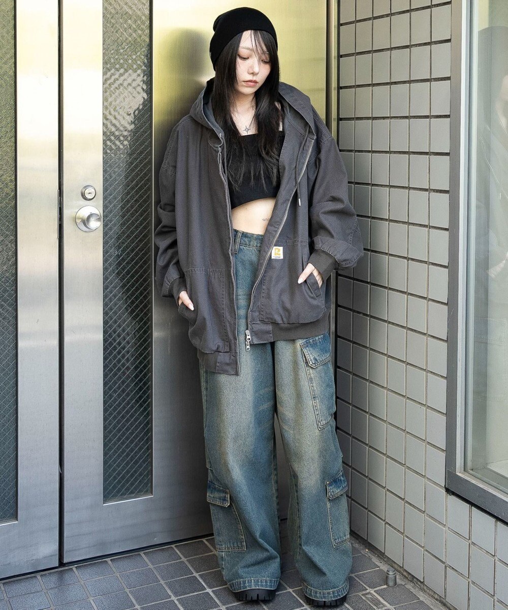 WEGO ワーカーズフードブルゾン 