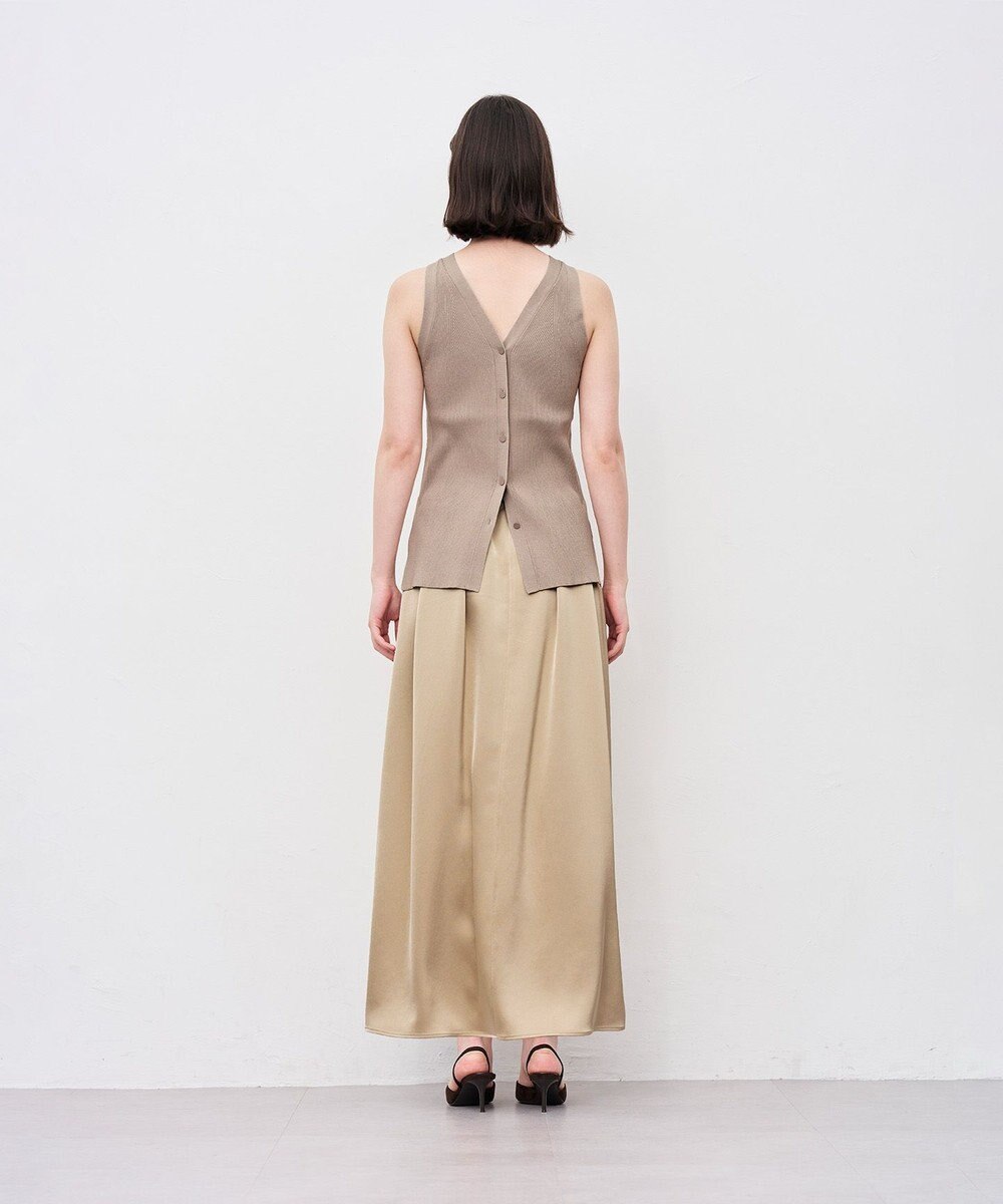 uncrave リブニット 2WAYタンクトップ 