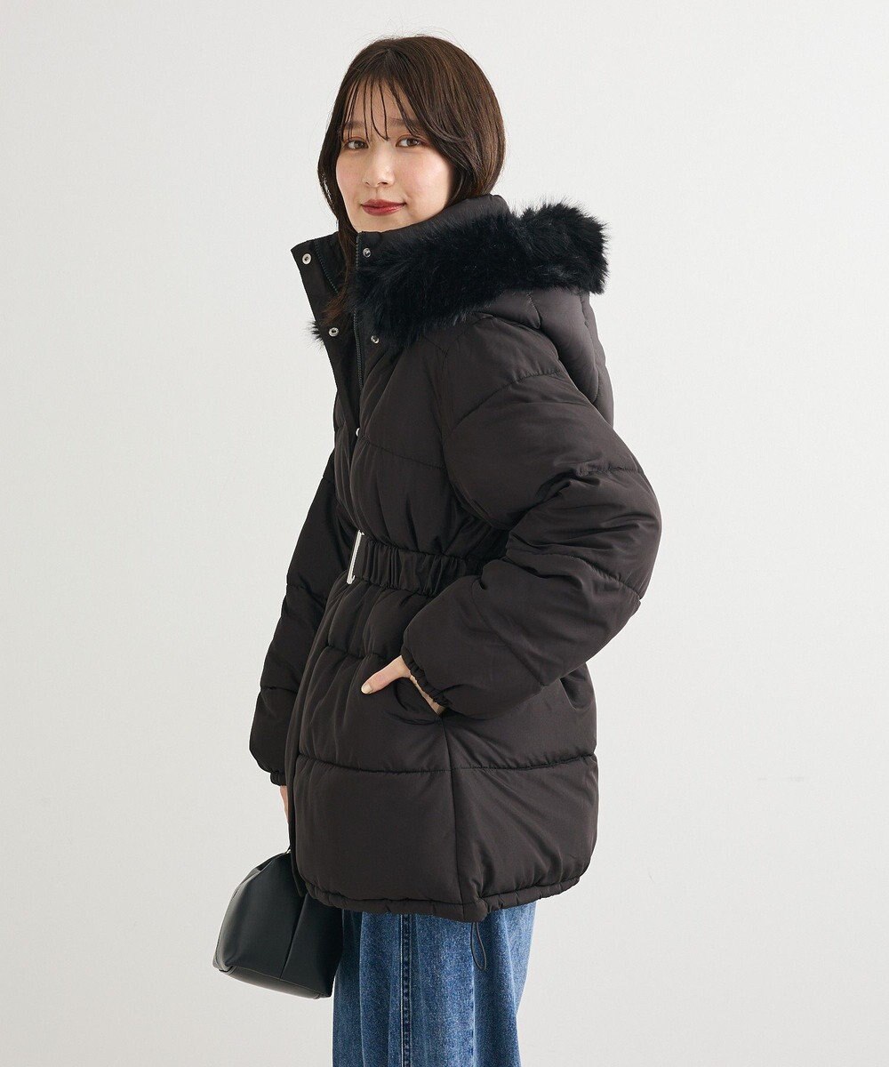 Green Parks ・ｓｗｉｎｇ　ｂｙ　ファイバーダウンベルト付コート 