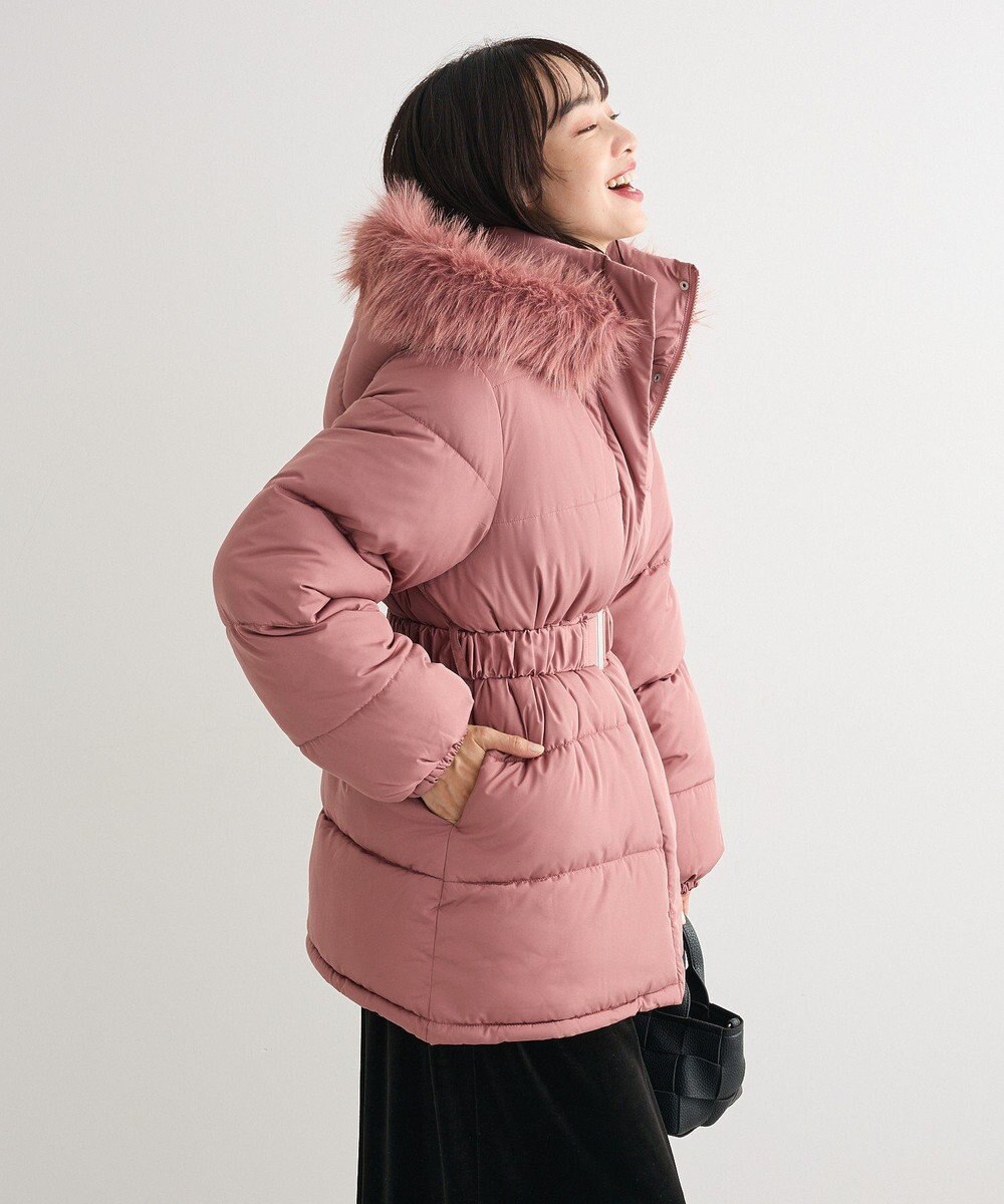 Green Parks ・ｓｗｉｎｇ　ｂｙ　ファイバーダウンベルト付コート 