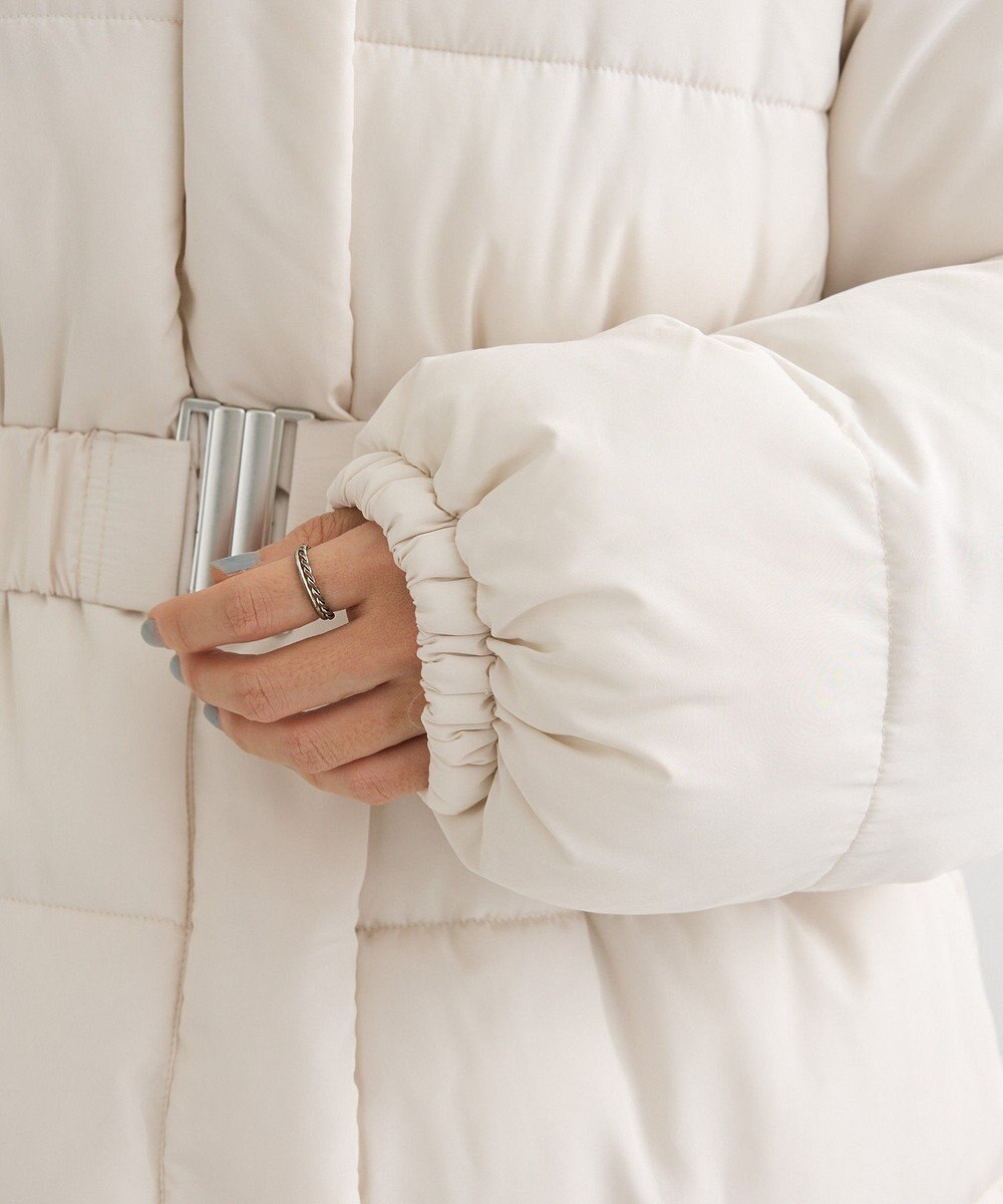 Green Parks ・ｓｗｉｎｇ　ｂｙ　ファイバーダウンベルト付コート 