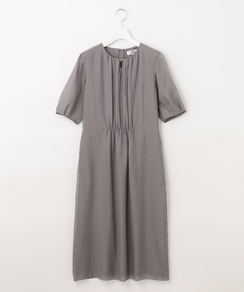 J.PRESS LADIES L 【WEB限定カラーあり・洗える】 ブライトスパンボイル ワンピース 