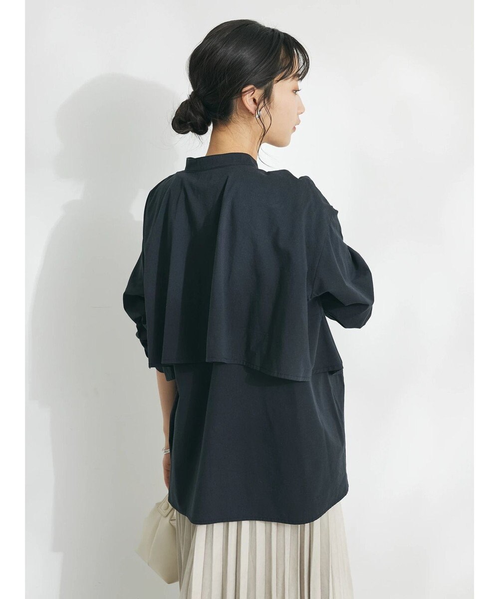 CRAFT STANDARD BOUTIQUE バックフリルシャツ 