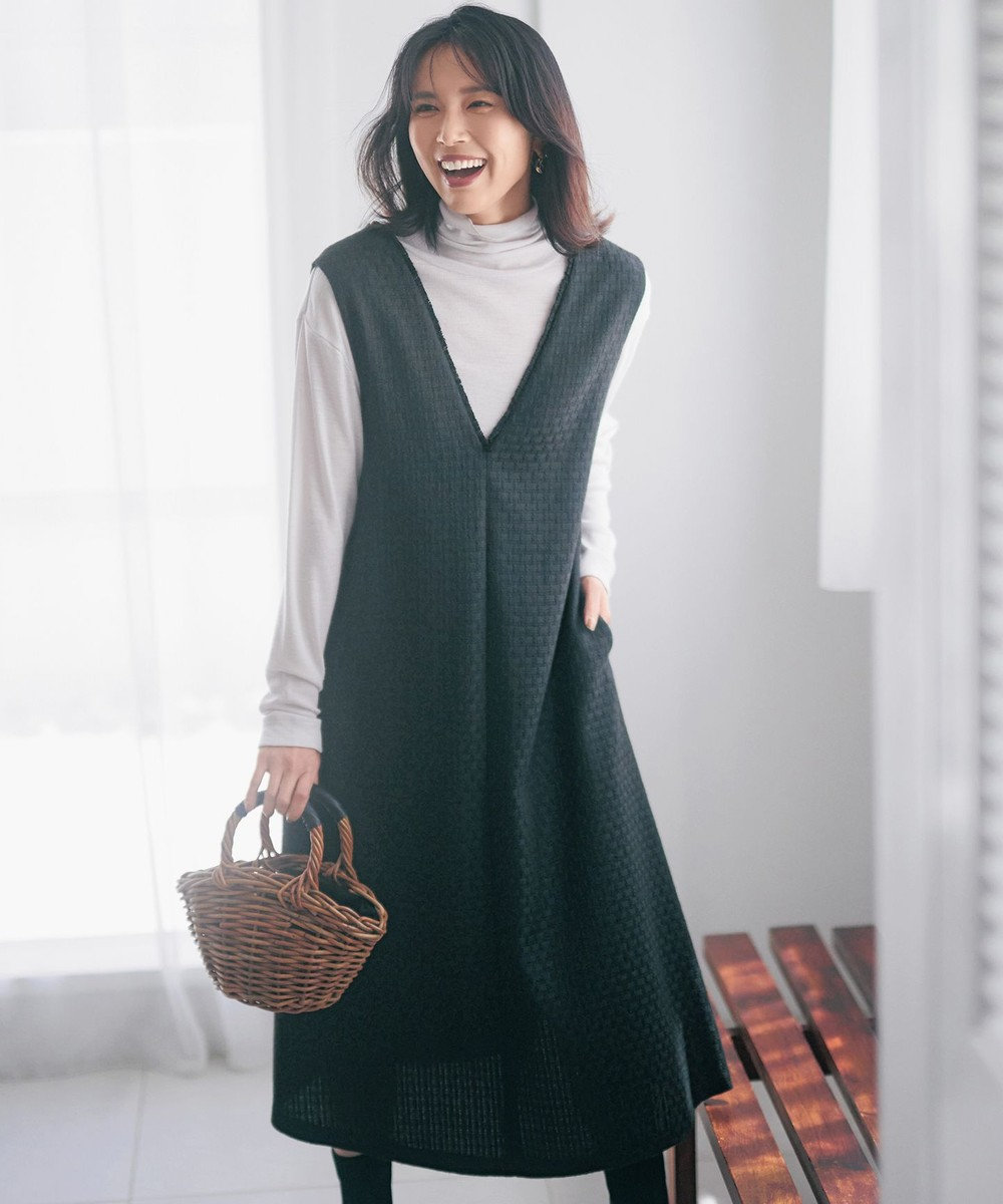 ジャンスカ 洗える】ツイード ジャンスカ / UNFILO | ファッション通販 【公式通販】オンワード・クローゼット