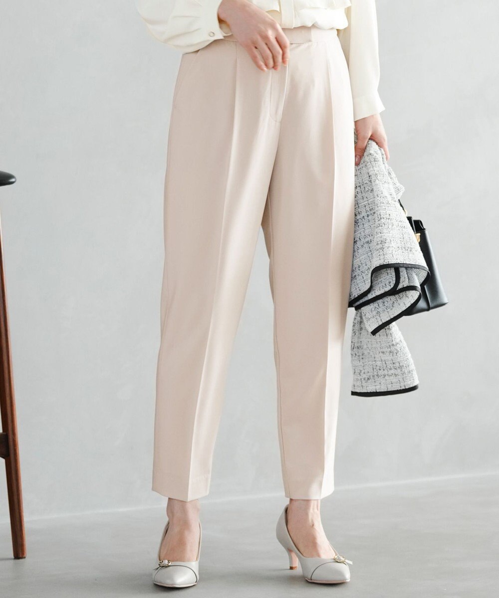 ANY SIS S 【セットアップ対応】セレモニーダブルクロス テーパードパンツ 