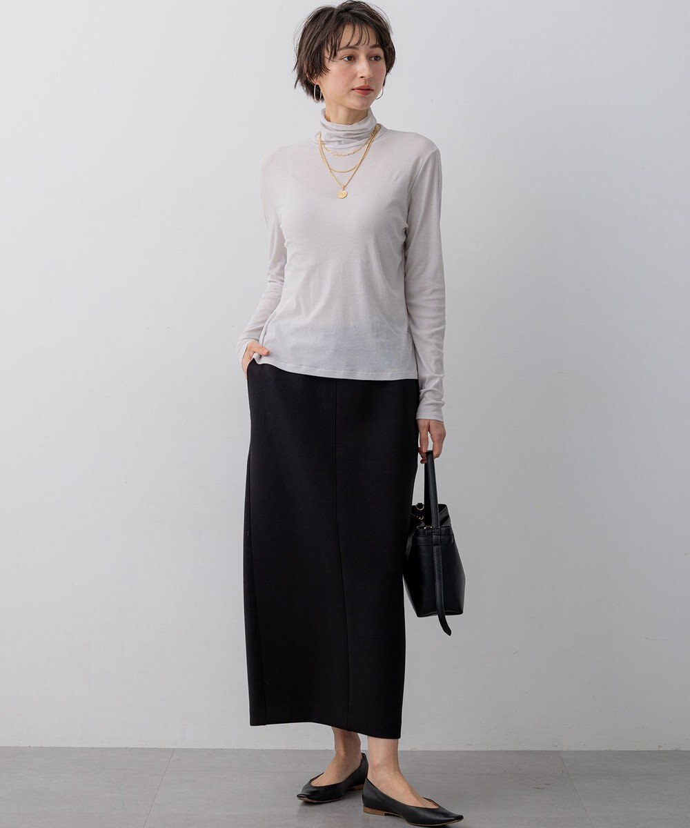 23区 【先行予約】シアーフライス レイヤード タートル カットソー 