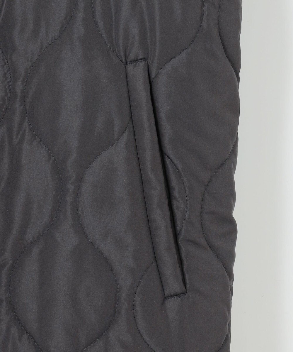 ANY L 【マフラー付き】キルトリバーシブルコート 