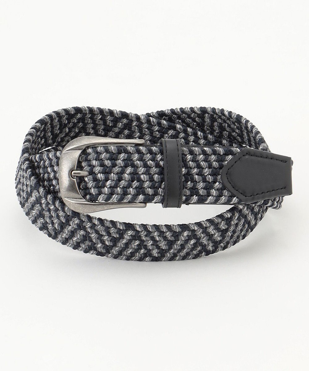 JOSEPH ABBOUD  【イタリア素材・ストレッチ・日本製】ストレッチメランジ ベルト 