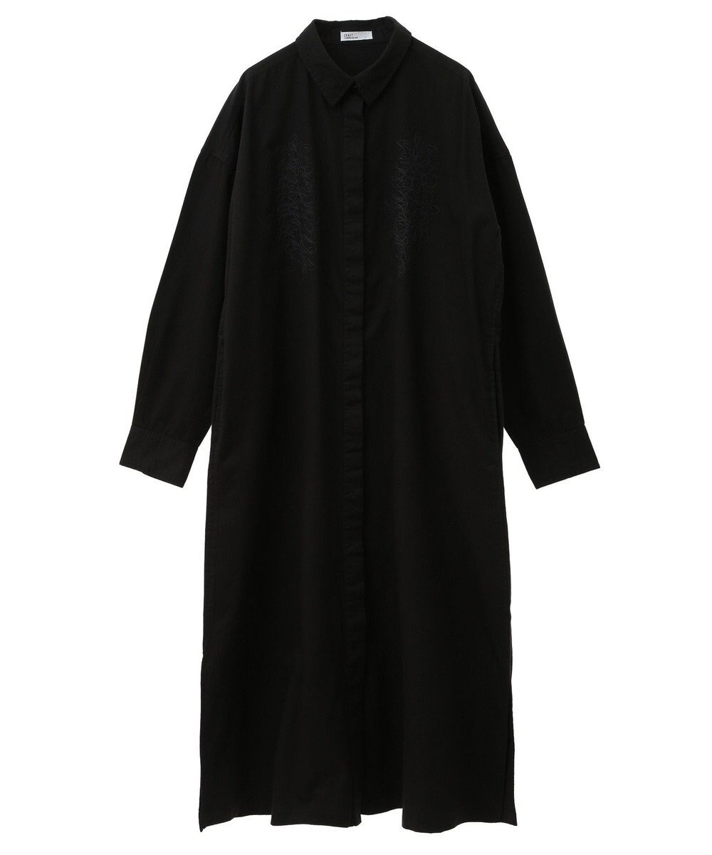 CRAFT STANDARD BOUTIQUE 刺繍入ツイルワンピース 