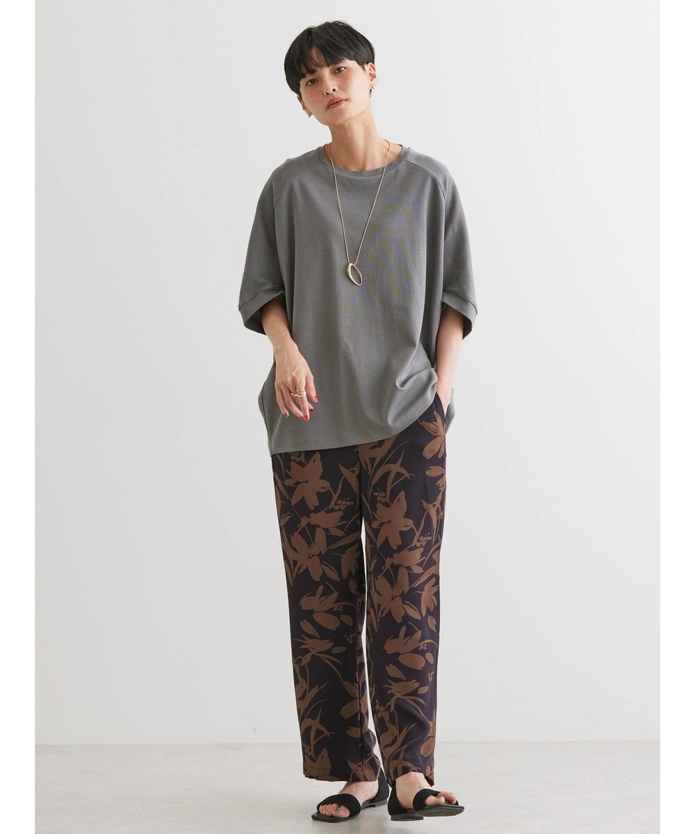 AMERICAN HOLIC サラッとＬｅａｆモチーフパンツ 