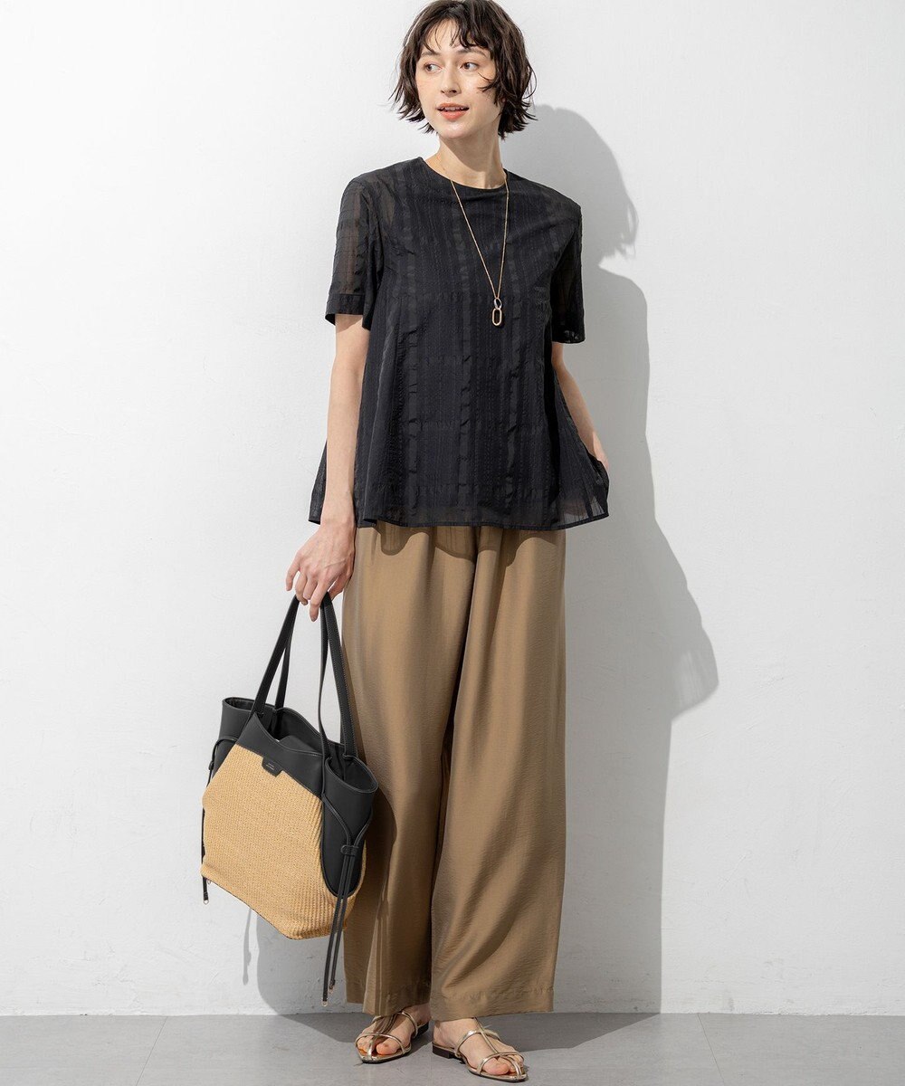 23区 コンビカラー リング ネックレス 