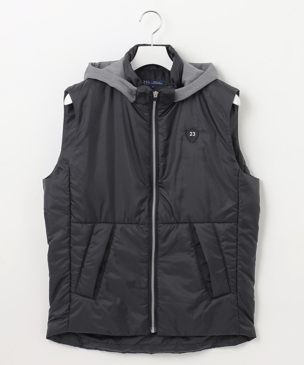 23区GOLF 数量限定！お得セット【MEN】撥水ベスト×モックネックシャツ 