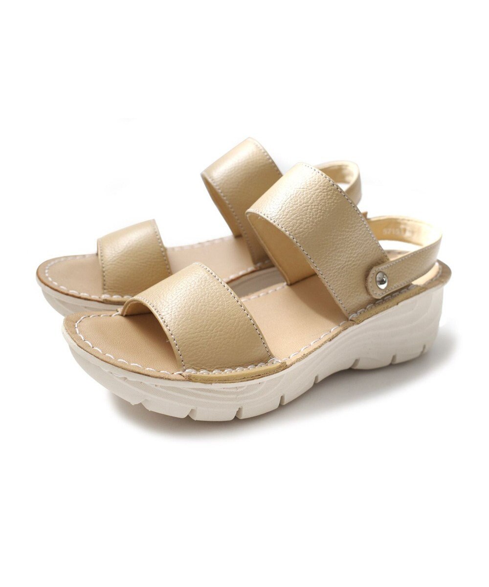 Pointer 本革 超軽量2WAY ツーバンドサンダル 