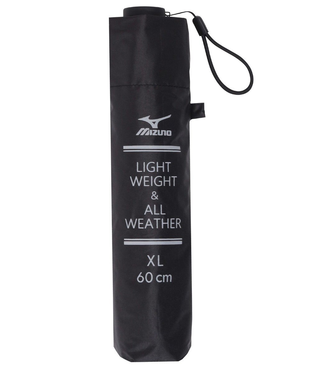 MOONBAT MIZUNO(ミズノ) ワンポイントロゴ 無地 日傘 折りたたみ傘 パラソル 晴雨兼用 軽量 遮熱効果 遮光率100% UV遮蔽100% 