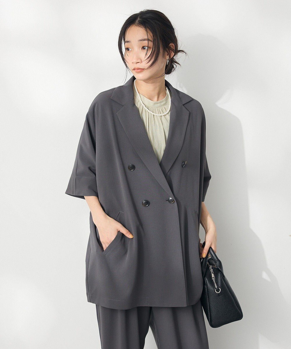 CRAFT STANDARD BOUTIQUE 半袖テーラードジャケット 