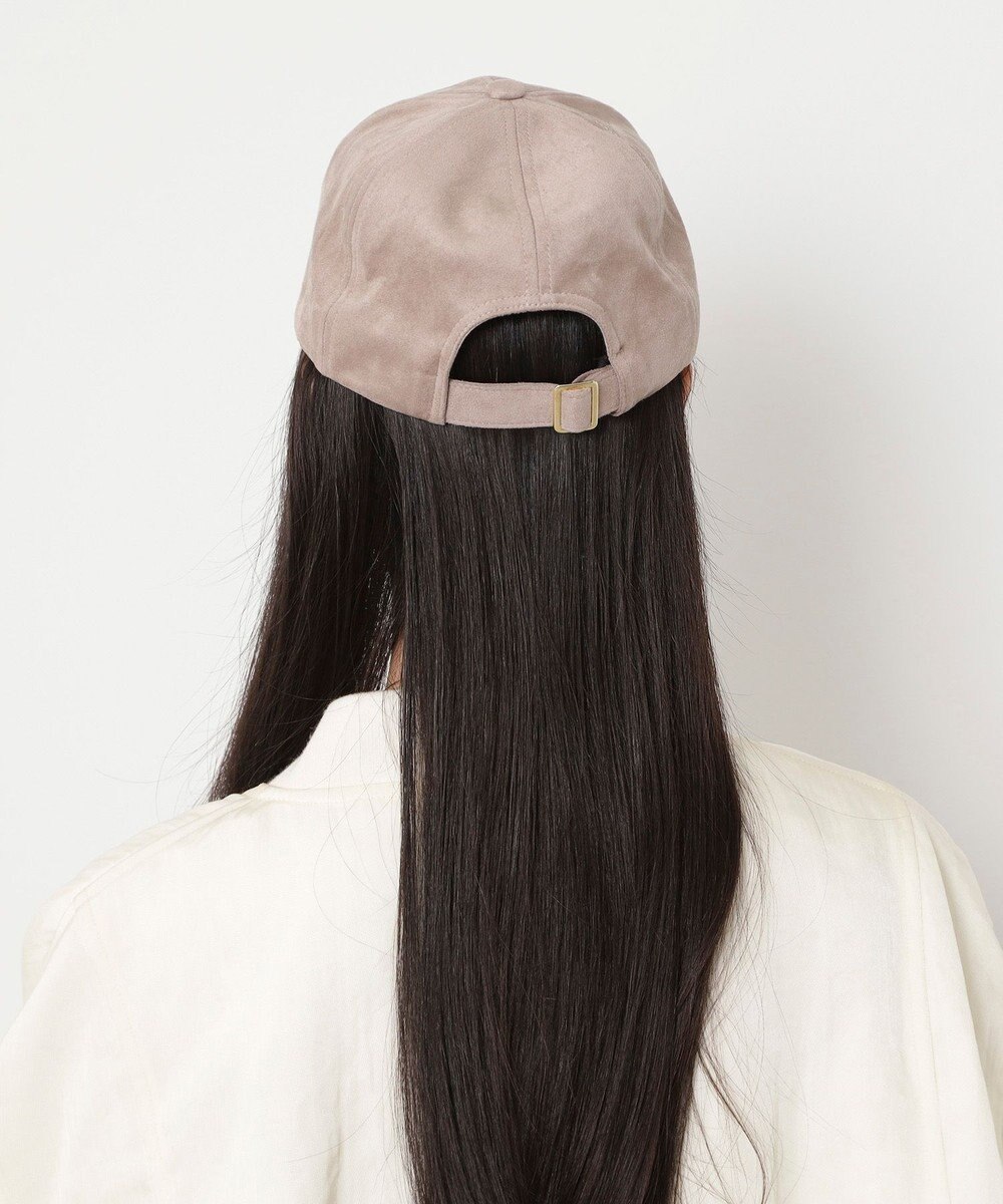 MOONBAT FURLA(フルラ)横刺繍スエード キャップ UVカット 