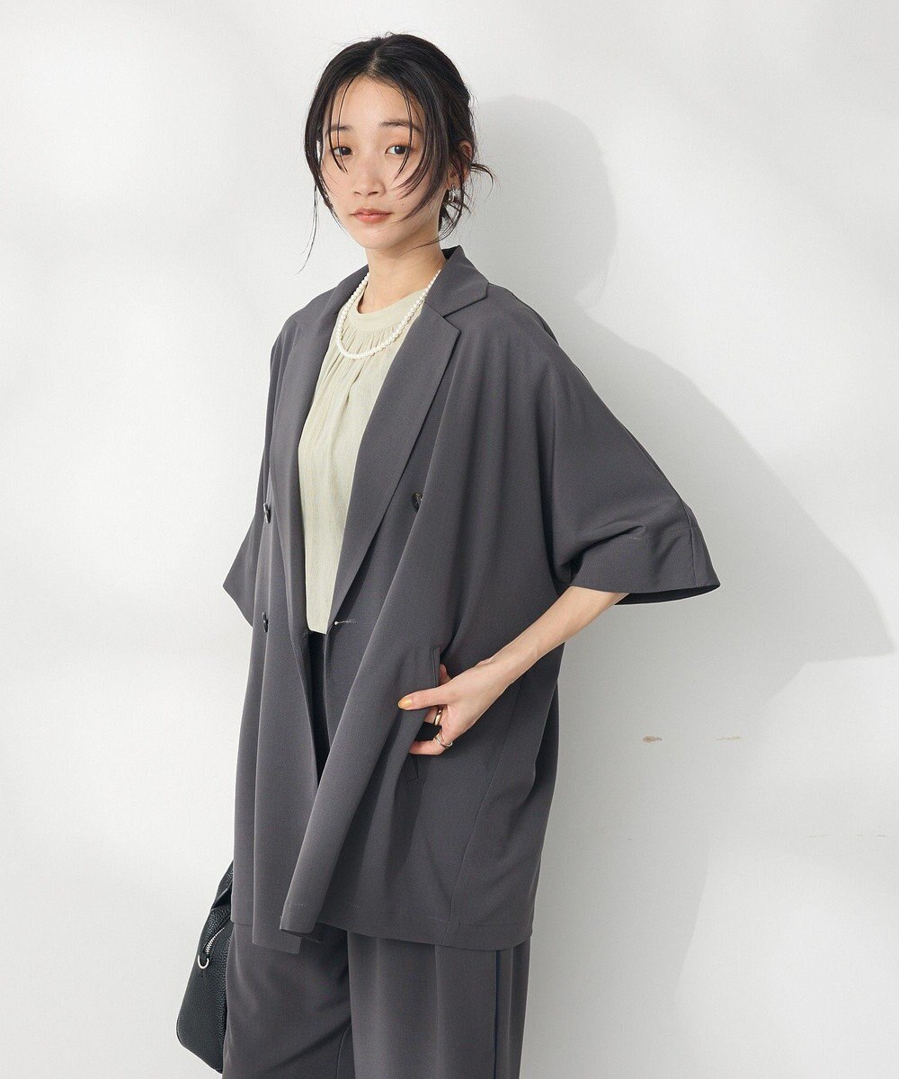 CRAFT STANDARD BOUTIQUE 半袖テーラードジャケット 