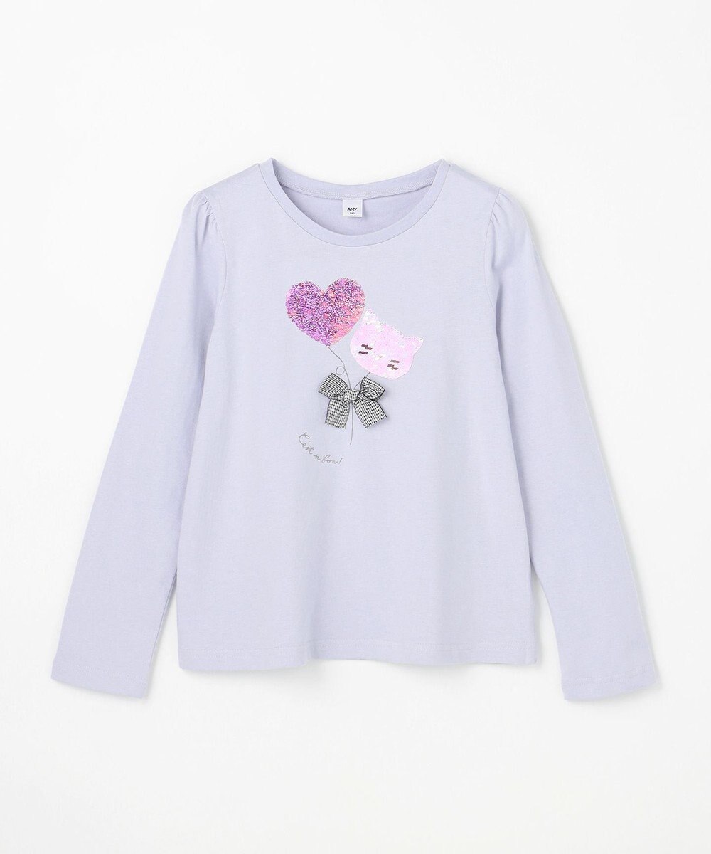 ANY KIDS ミラクルスパンコール 長袖Tシャツ 