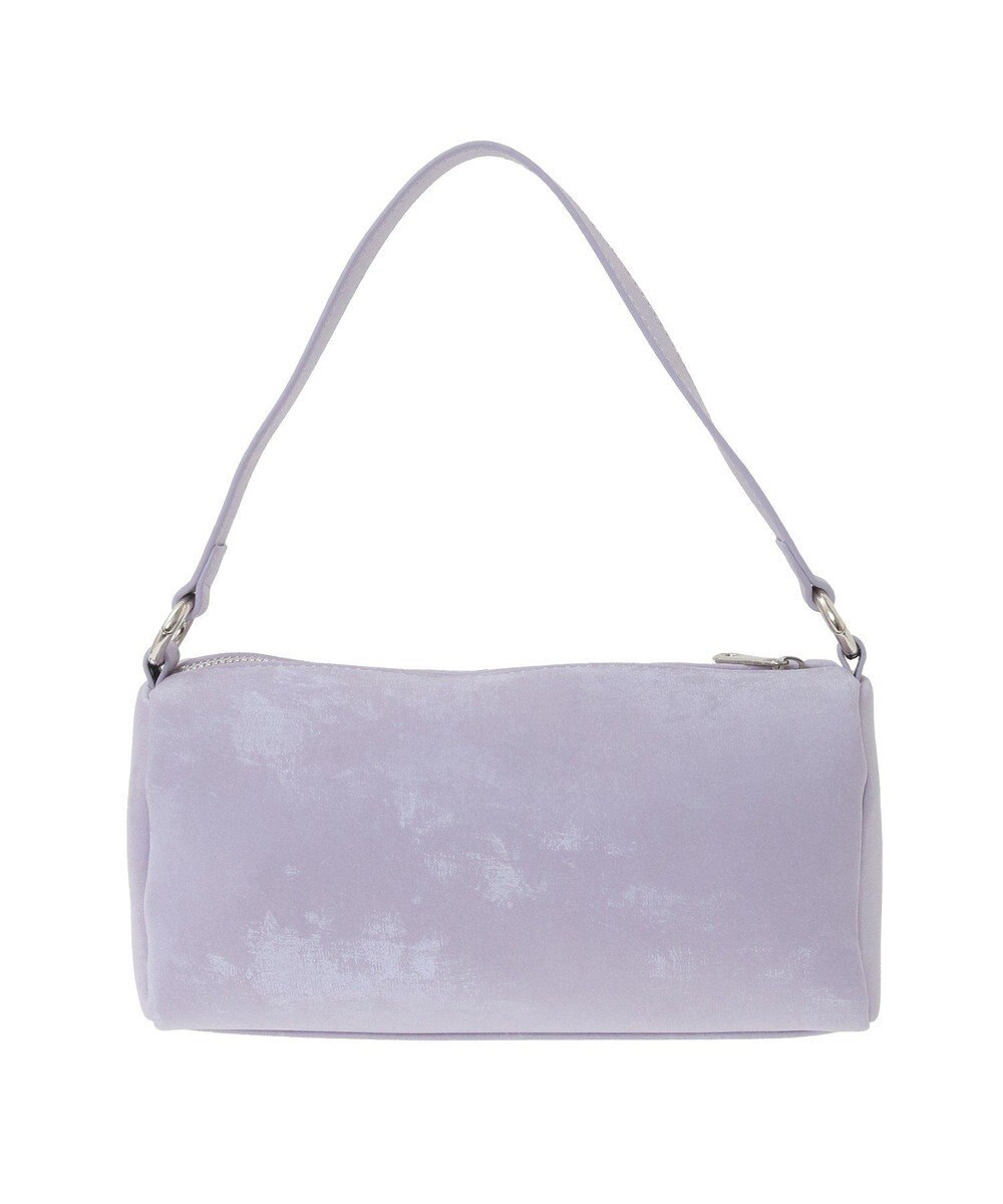 YECCA VECCA 【cache cache】シルクサテンPU筒型ショルダー 