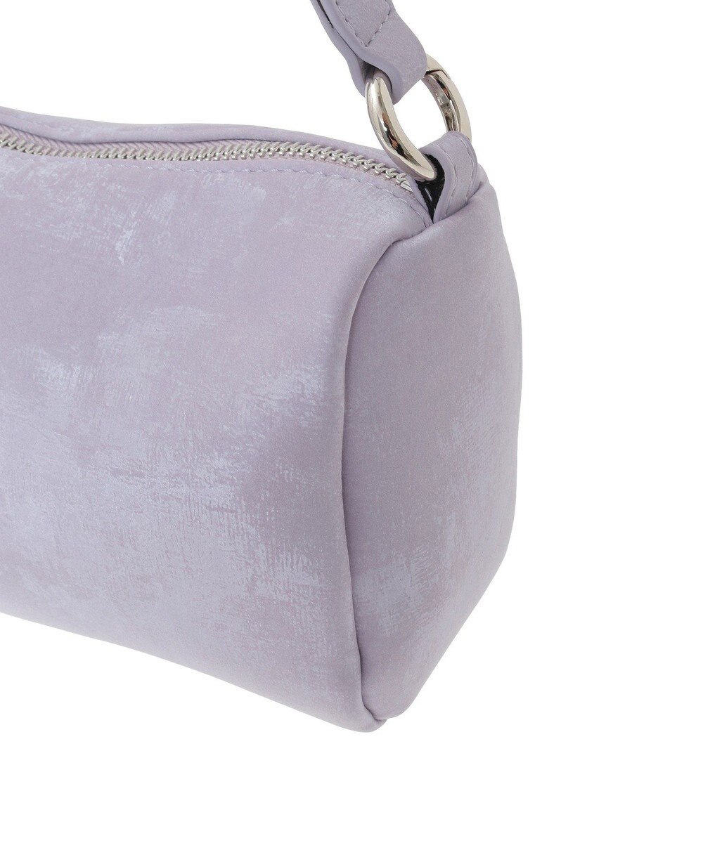 YECCA VECCA 【cache cache】シルクサテンPU筒型ショルダー 