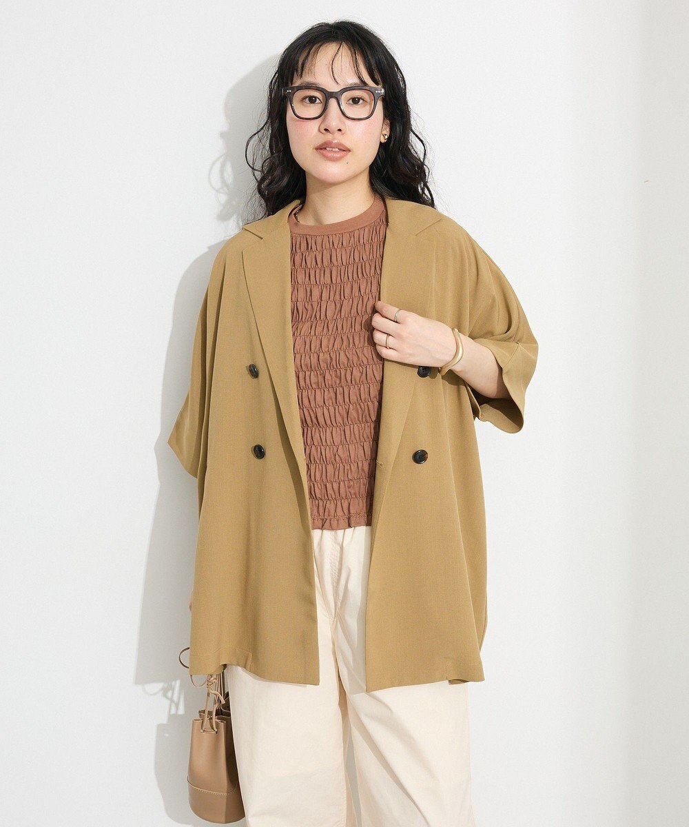 CRAFT STANDARD BOUTIQUE 半袖テーラードジャケット 