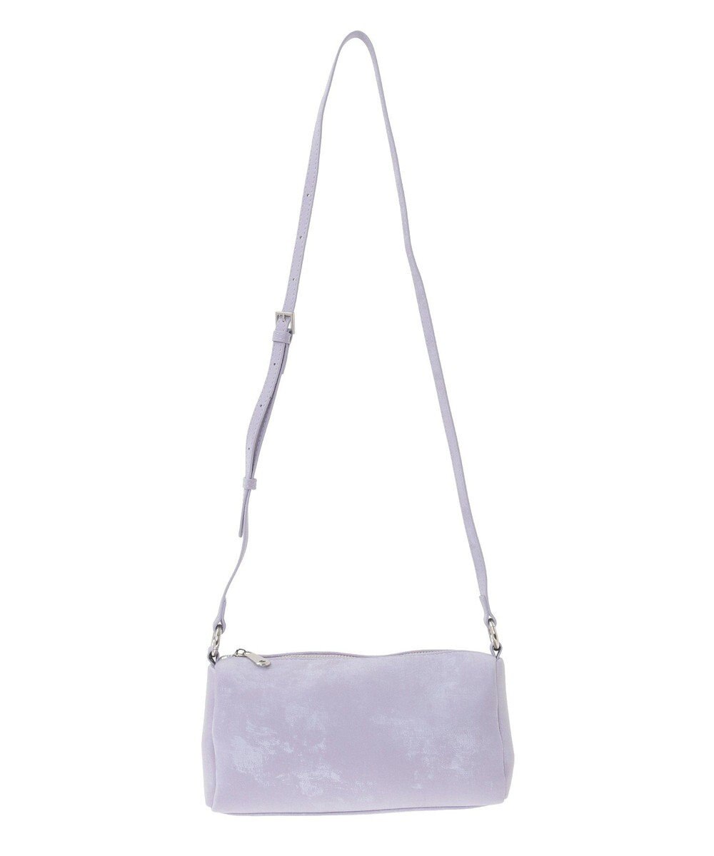 YECCA VECCA 【cache cache】シルクサテンPU筒型ショルダー 