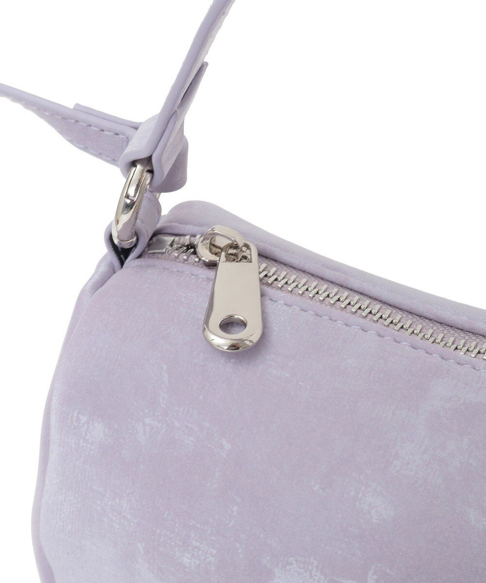 YECCA VECCA 【cache cache】シルクサテンPU筒型ショルダー 