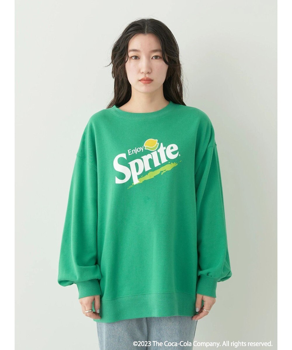 earth music&ecology 別注Ｓｐｒｉｔｅ「R」スウェット 