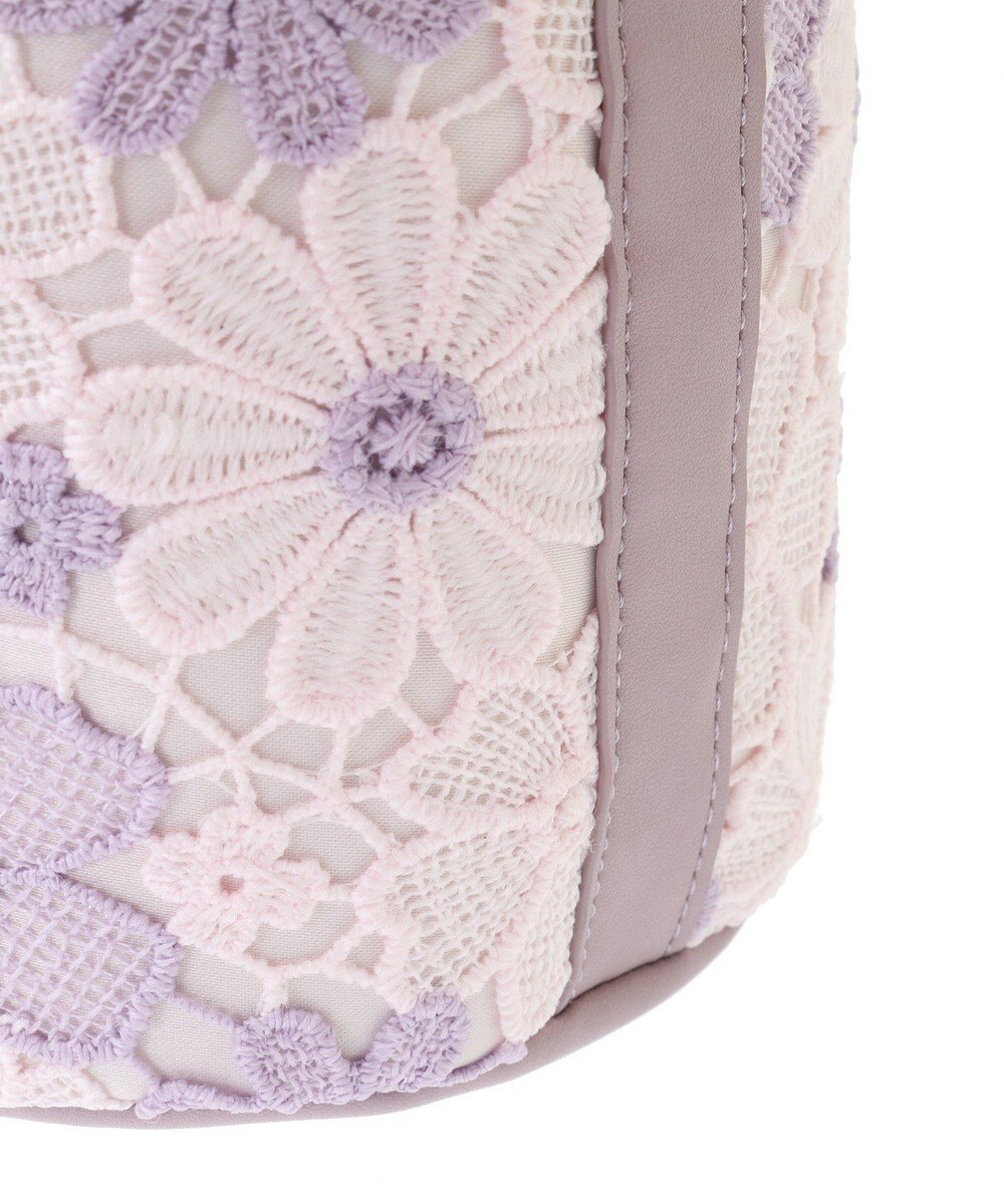 Maison de FLEUR フラワーレース2Wayバケツ型バッグ 