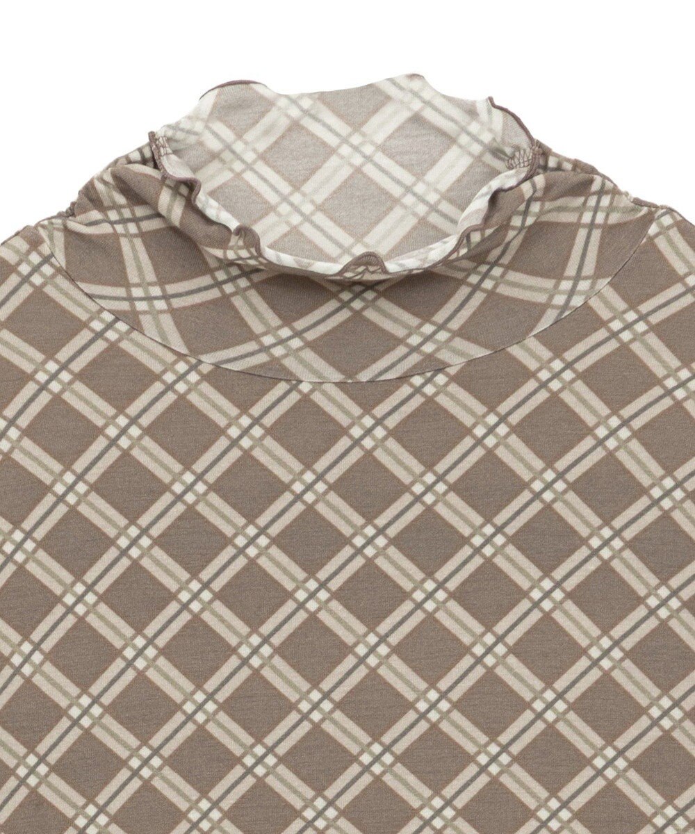 earth music&ecology 【吸湿発熱】あったかフェミニンインナー(シアーハイネック) 