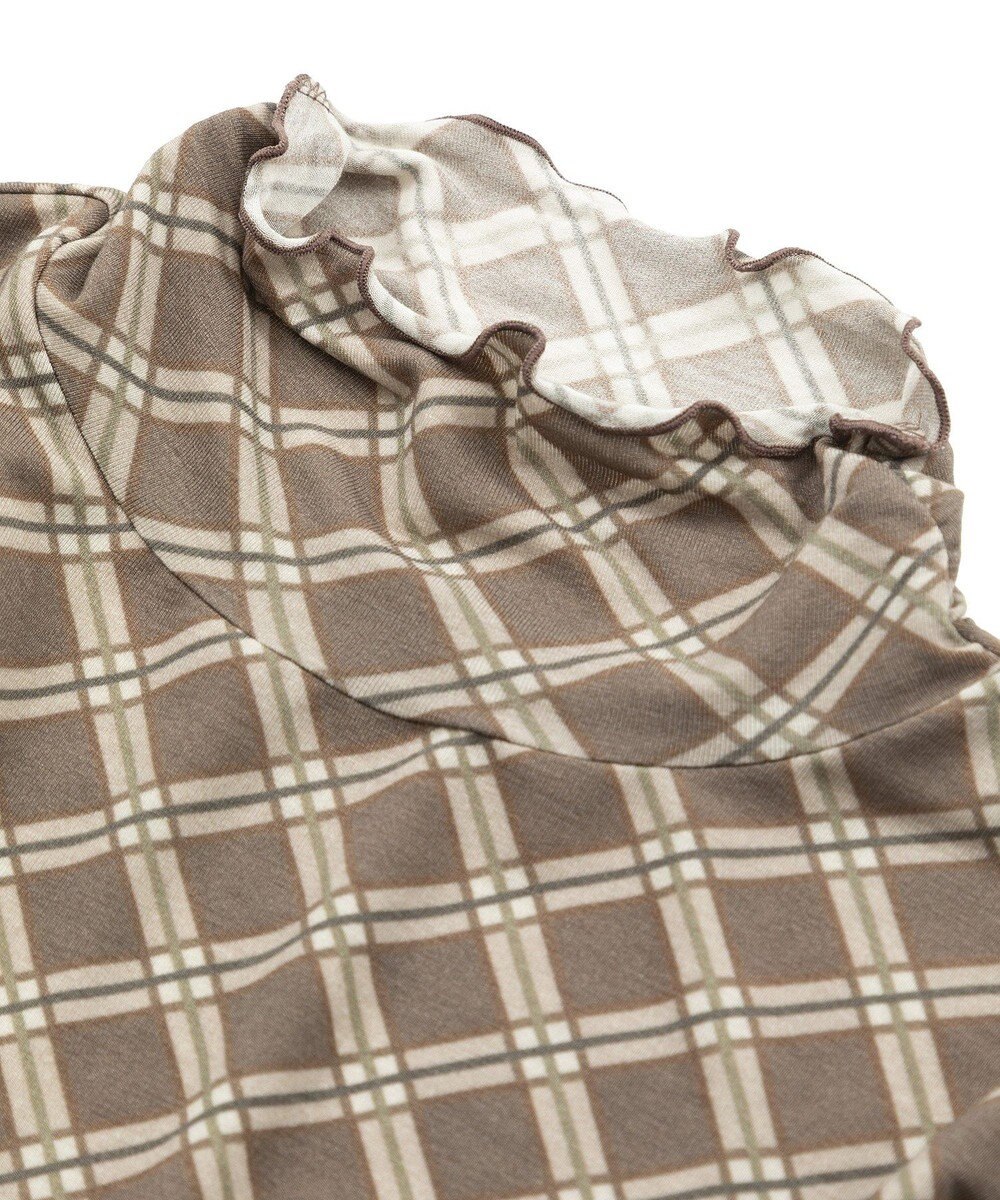 earth music&ecology 【吸湿発熱】あったかフェミニンインナー(シアーハイネック) 