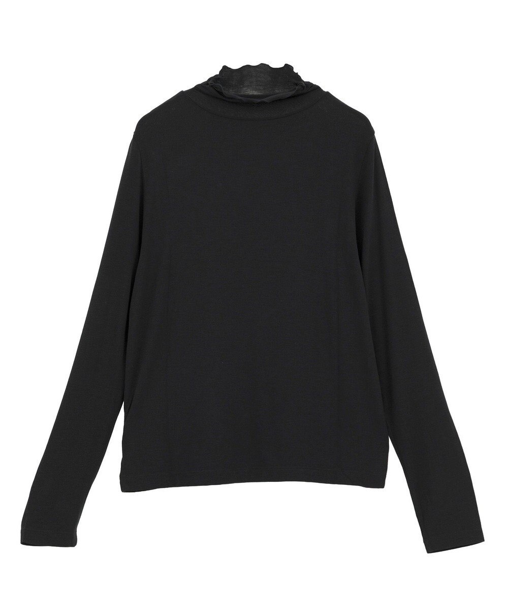 earth music&ecology 【吸湿発熱】あったかフェミニンインナー(シアーハイネック) 