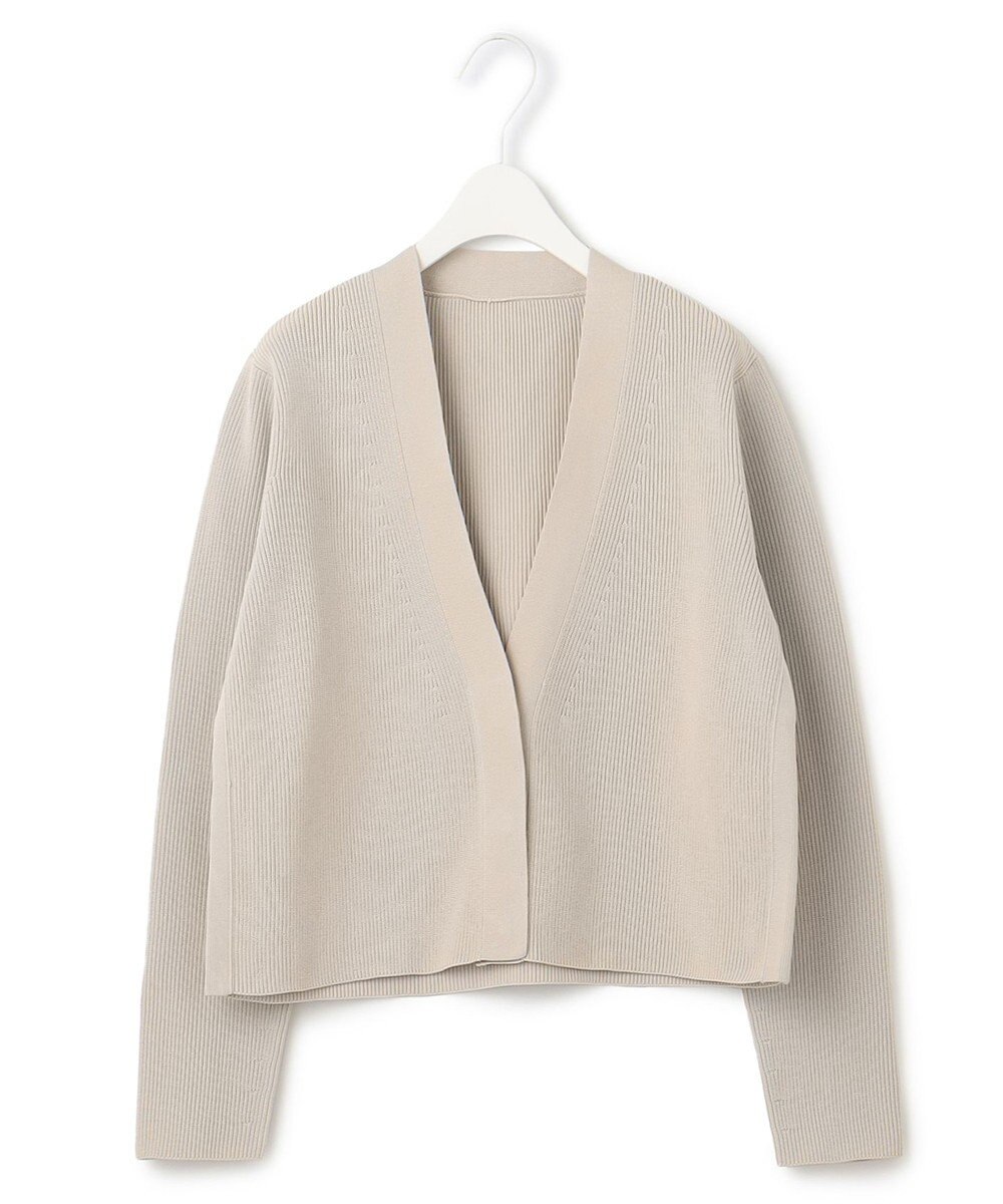 ICB 【洗える】リサイクルポリエステルハイゲージ カーディガン 