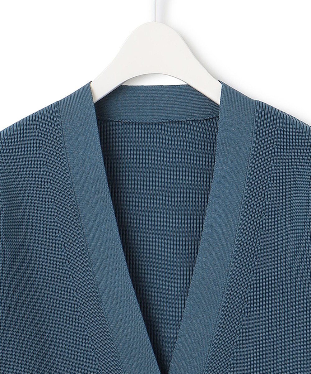 ICB 【洗える】リサイクルポリエステルハイゲージ カーディガン 