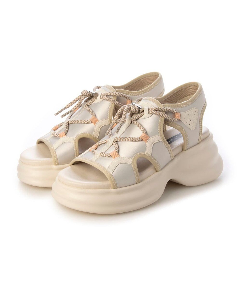 MODE ET JACOMO <MODE ET JACOMO>ボリュームソールスポーツサンダル 