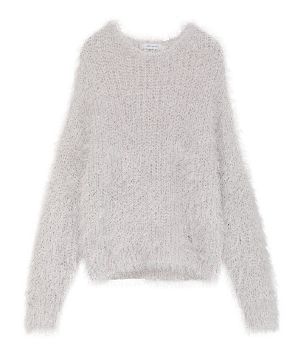 AMERICAN HOLIC シャギーニットプルオーバー 