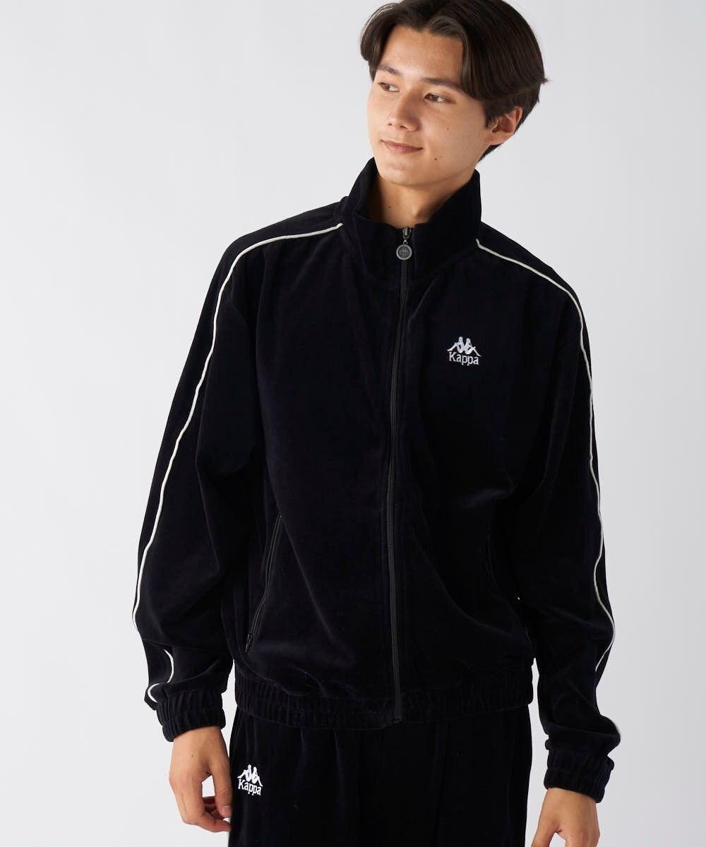 OP／FILA 【Kappa】オーバーシルエット ベロアトラックジャケット 